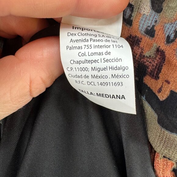 Dex Multicolor Paisley Midi Dress - Picture 9 of 13